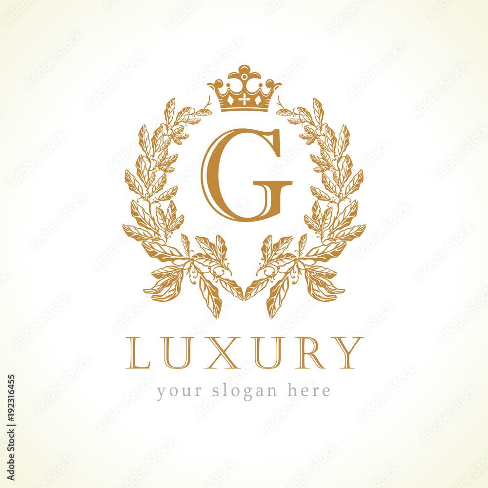 Luxury Iconic G GG Line Monogram Elegant Logo