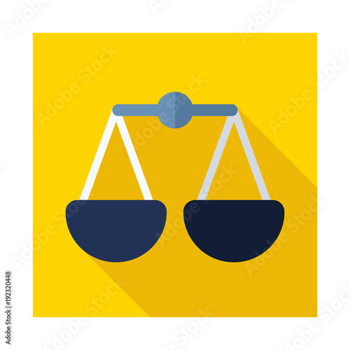 Scales vector icon