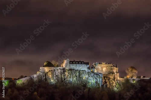 Stirling Castle at night