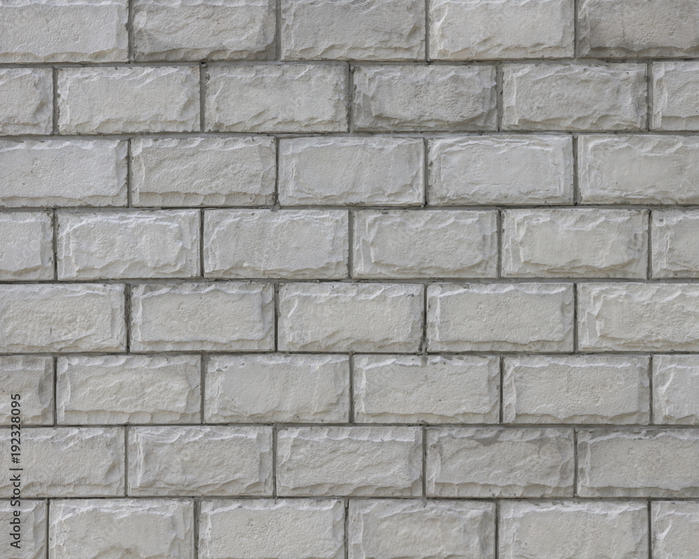 Naklejka premium tekstura tło białego ceglanego muru