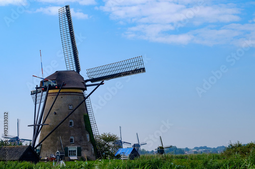 Windmühle von Kinderdijk