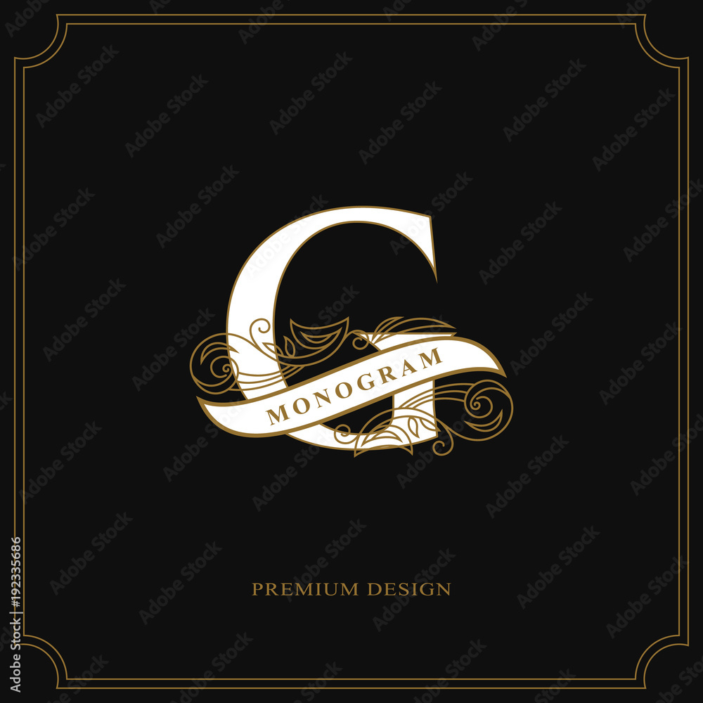 Stylish Luxury Logo Set Calligraphic Ornate Monogram Design For Hotel Spa  Restaurant Vip Fashion And Premium Brand Identity Classic Modern Template  For Graphic Wedding Packaging Stock Illustration - Download Image Now -  iStock