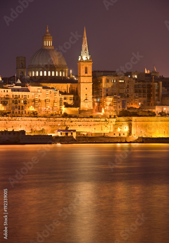 Valletta At Night, Malta © IndustryAndTravel