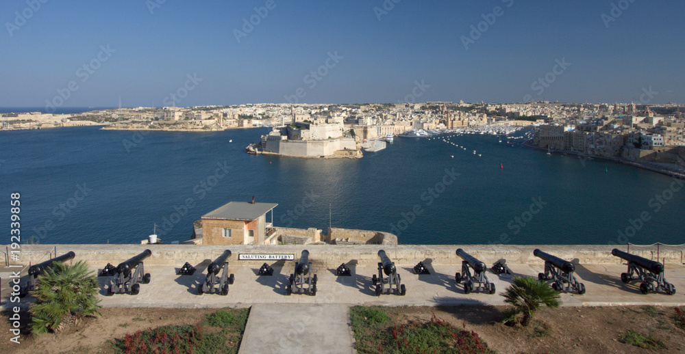 Saluting Battery, Valletta, Malta