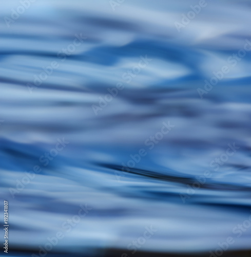 Fototapeta Naklejka Na Ścianę i Meble -  an abstract blue motion background - water level