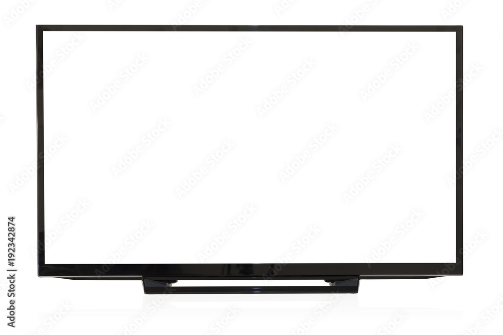 Computer monitor isolated on a white background.Clipping Path. Computer monitor isolated on a white background.Clipping Path.