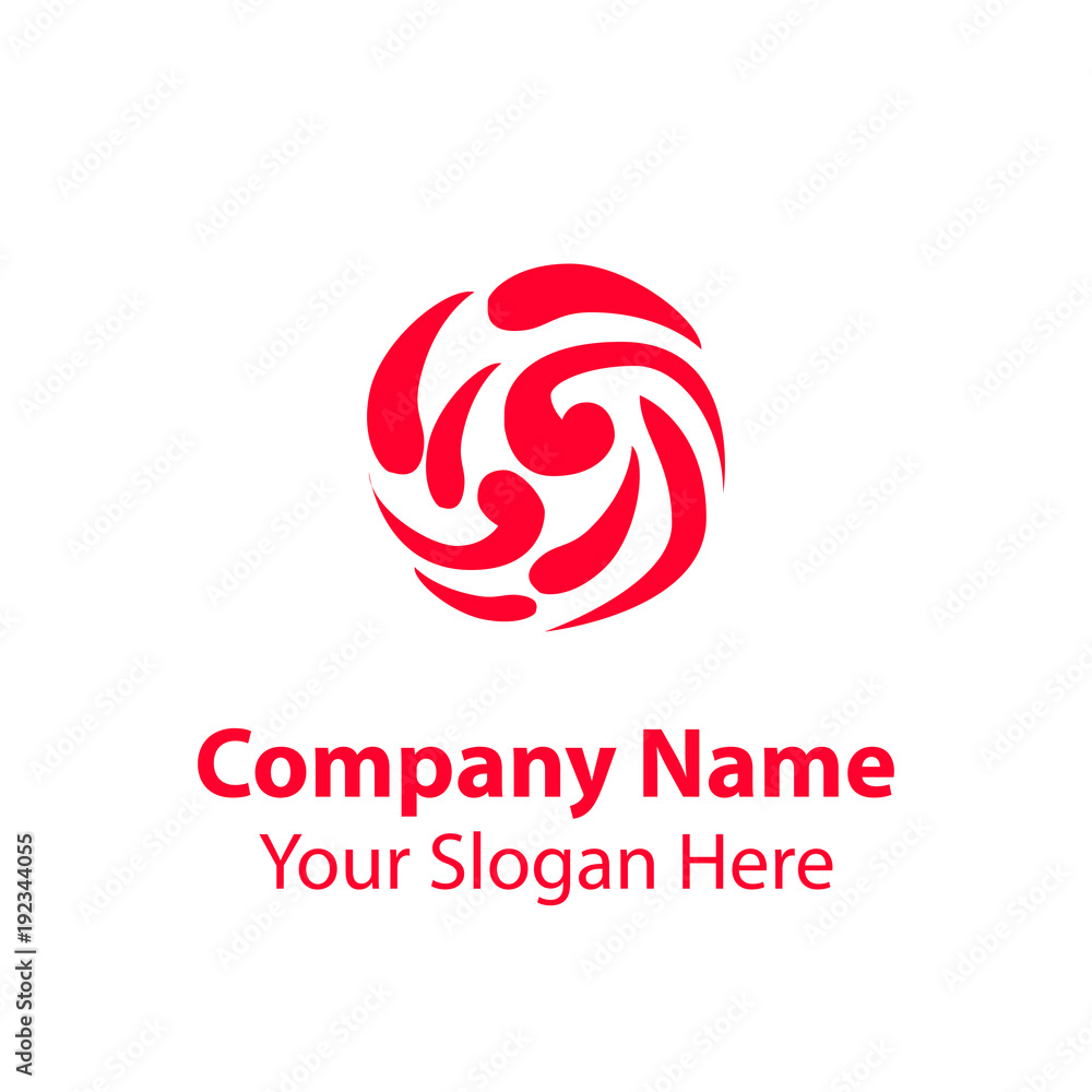 Abstract graphic icon, logo design template, symbol for company Abstract graphic icon, logo design template, symbol for company