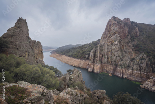 Monfrague national park in Caceres  Extremadura  Spain.