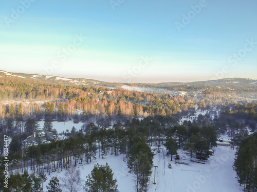 Aerial view at Divcibare, S...