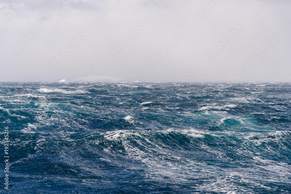 Beautiful stormy seascape