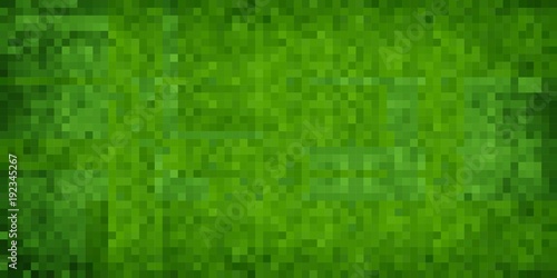 Green abstract grunge background - Illustration, 
Mosaic grunge background, 
Squares Of Light And Dark green, 
Green shapes of mosaic style