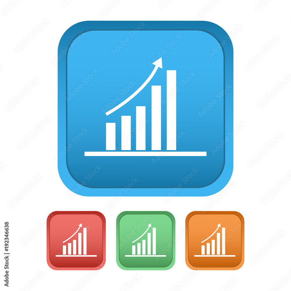 Vector diagram. Flat business icon Vector diagram. Flat business icon