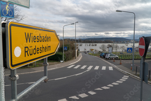 Road sign in Hessen, Germany © danmal25