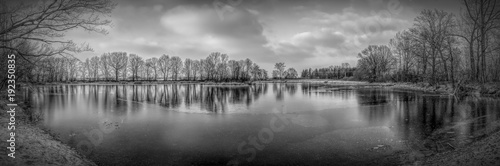 at the lake - panorama