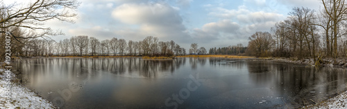 at the lake - panorama