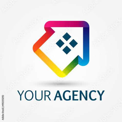 Logo 01 pour agence immobilière