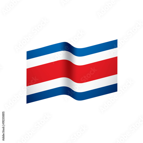 Costa Rica flag, vector illustration Free Download Costa Rica flag, vector illustration - GFXLoad