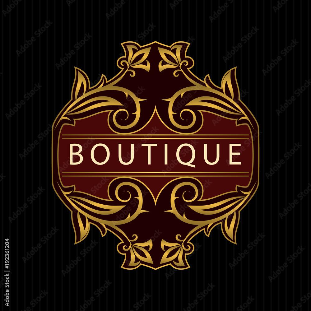 Gold Monogram design elements, graceful template. Calligraphic Elegant line art logo. Letter emblem identity for Restaurant, Royalty, Boutique, Cafe, Hotel, Heraldic, Jewelry, Fashion, Wine. Vector Gold Monogram design elements, graceful template. Calligraphic Elegant line art logo. Letter emblem identity for Restaurant, Royalty, Boutique, Cafe, Hotel, Heraldic, Jewelry, Fashion, Wine. Vector