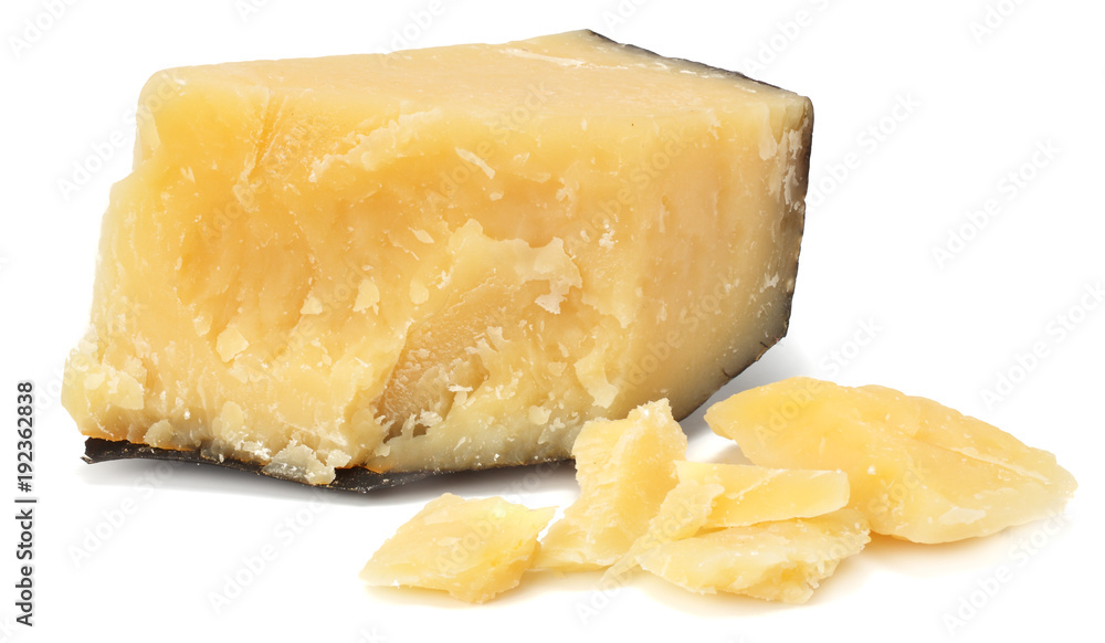 parmesan cheese isolated on white background parmesan cheese isolated on white background
