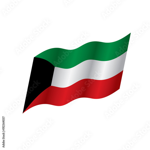 Kuwait flag, vector illustration Free Download Kuwait flag, vector illustration - GFXLoad