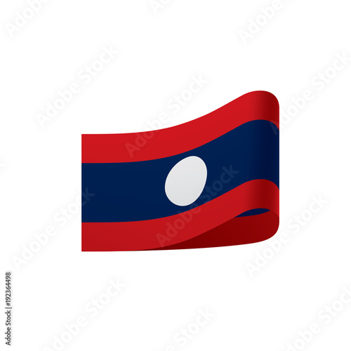Laos flag, vector illustration Free Download Laos flag, vector illustration - GFXLoad