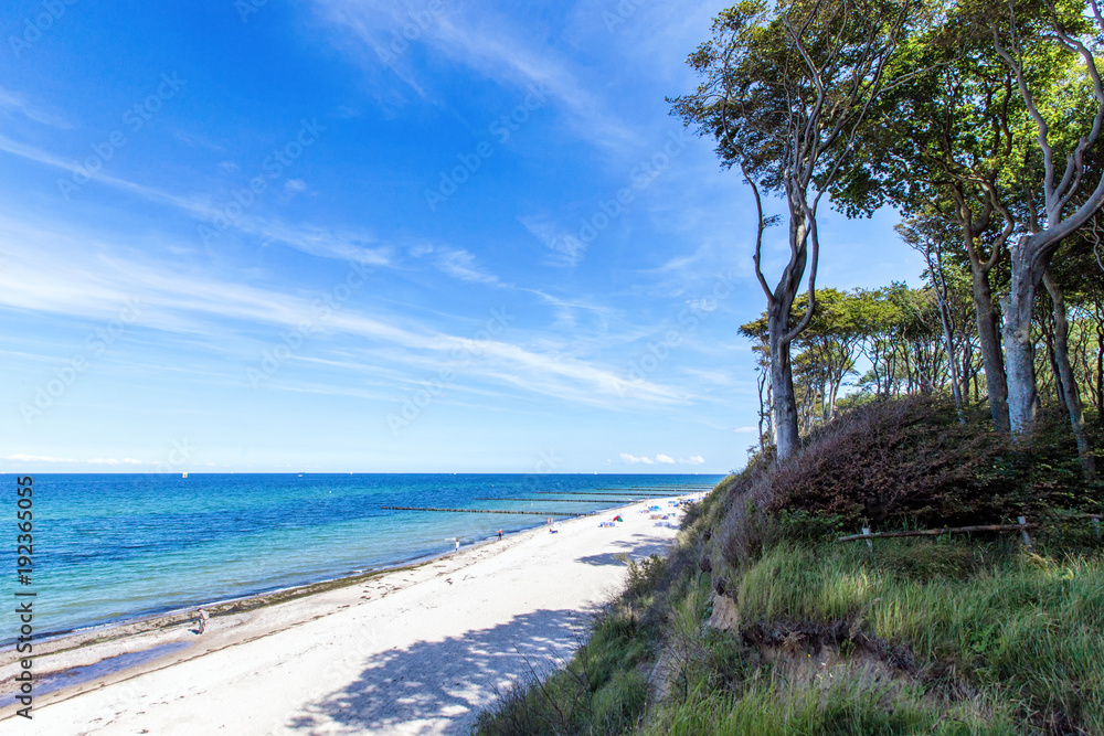 View on the Baltic Sea, Rostock, Germany StockFoto Adobe Stock