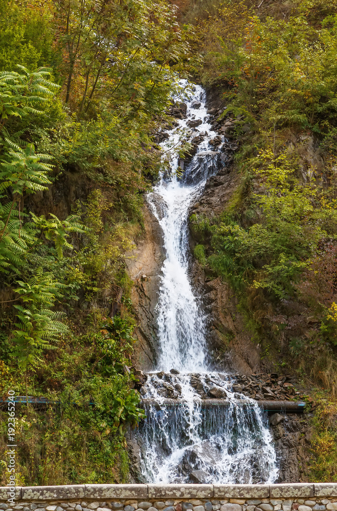 Waterfall in the Borjomi, Georgia