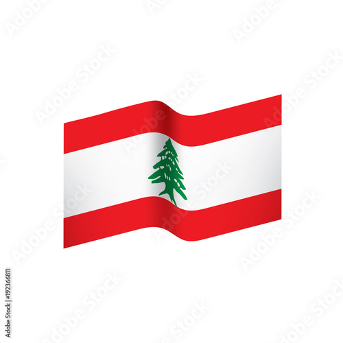Free Download Lebanese flag, vector illustration - GFXLoad