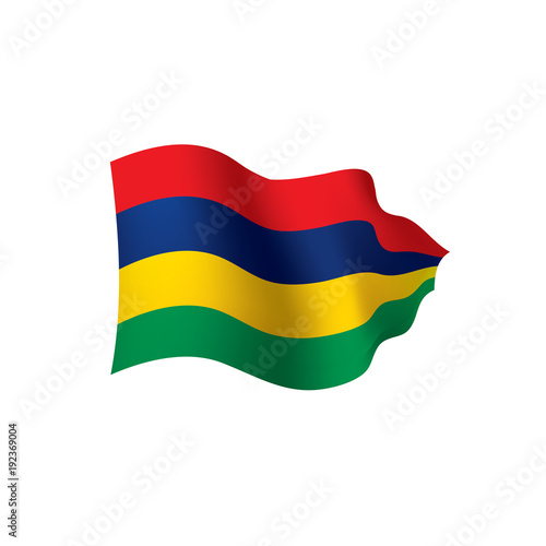 Mauritius flag, vector illustration Free Download Mauritius flag, vector illustration - GFXLoad