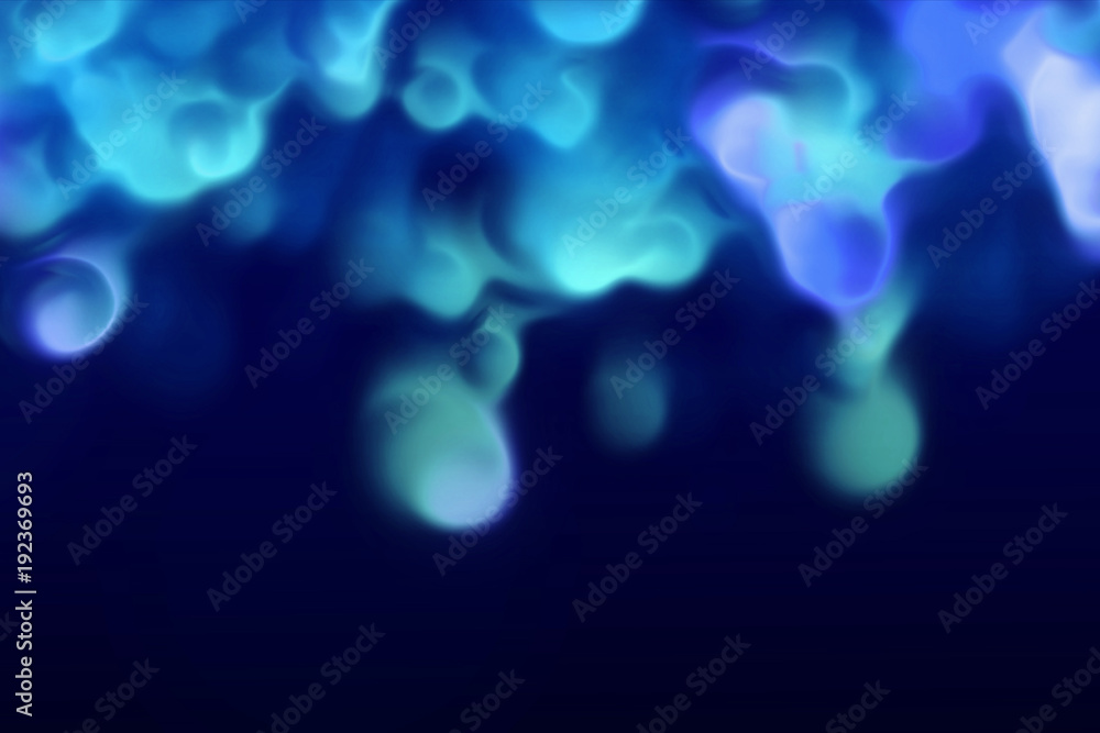Realistic blue fire or plasma isolated on black background. 3d rendering Realistic blue fire or plasma isolated on black background. 3d rendering