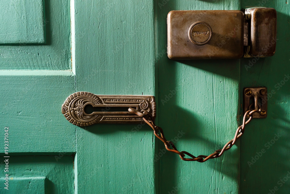 Fototapeta premium door lock