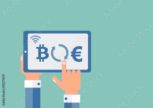 Обмен валют онлайн. Биткойн евро.