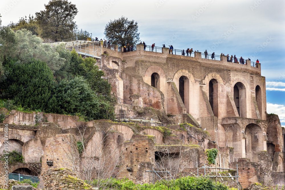 Palantine Hill Roman Forum Rome Italy