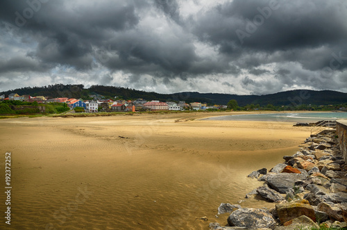 Spanish destination, Galicia, north-west region, Esteiro beach photo