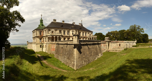 Pidhirtsi Castle, Lviv region, Ukraine. Pidhirtsi Castle the renaissance palace 17th century in western Ukraine. photo