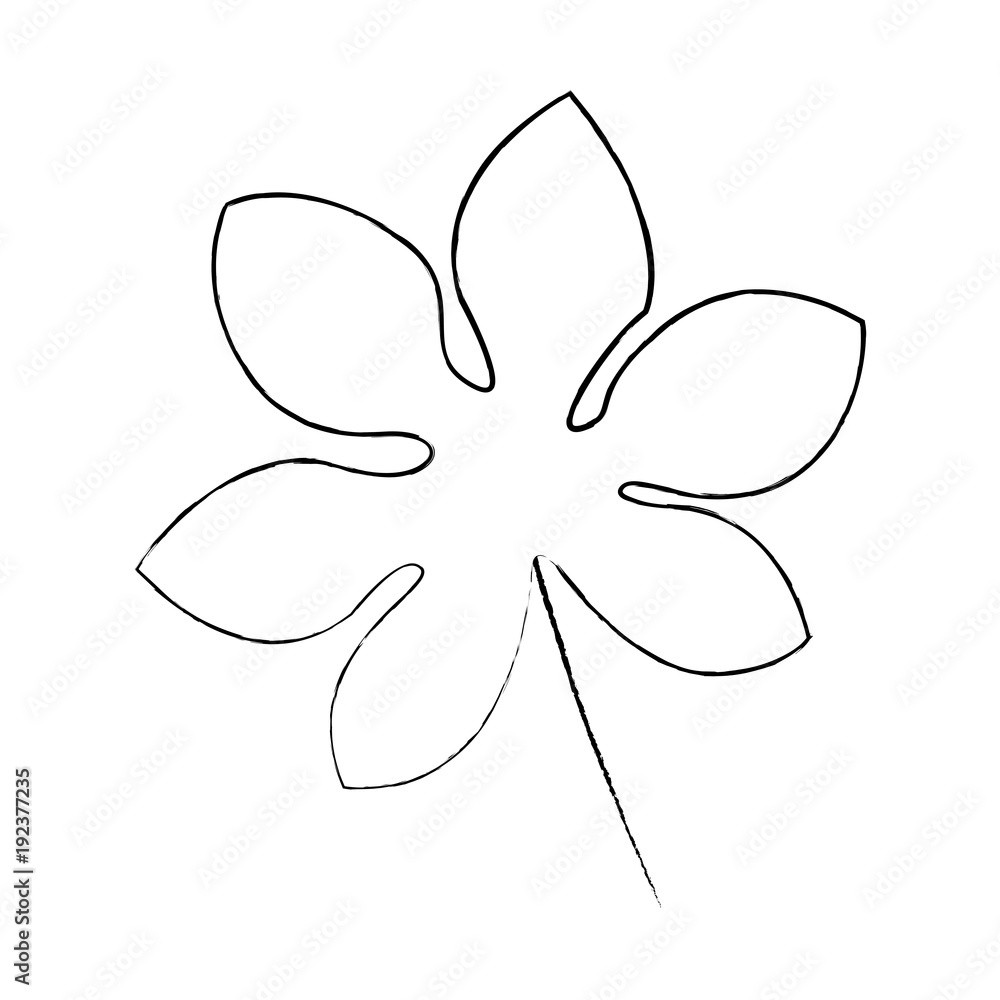 tropical leaf green spring season eco nature vector illustration sketch image tropical leaf green spring season eco nature vector illustration sketch image
