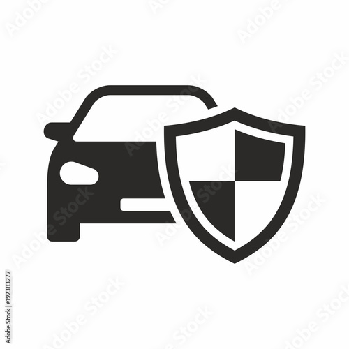 Car shield icon