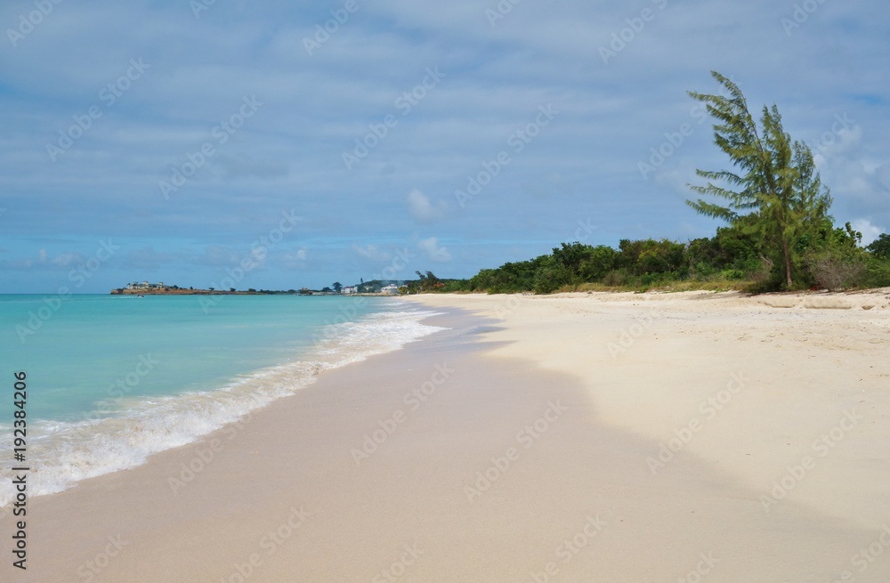 Runaway Beach on Dickenson Bay in Antigua