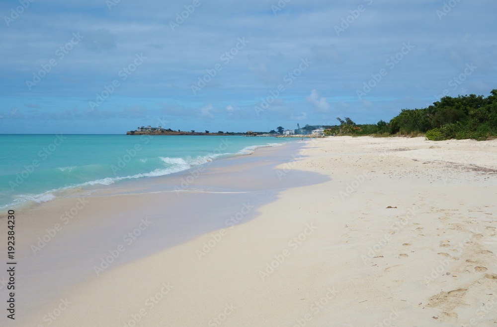 Runaway Beach on Dickenson Bay in Antigua