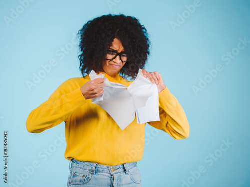 Canvas Print Breaking contract