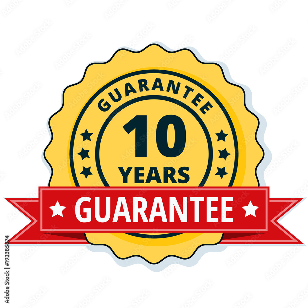 10 Year Guarantee 10 Year Guarantee