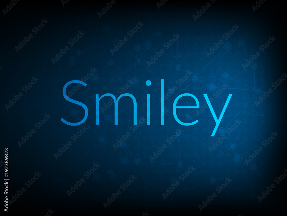 Smiley abstract Technology Backgound