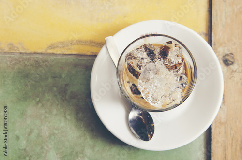 espresso shot with ice