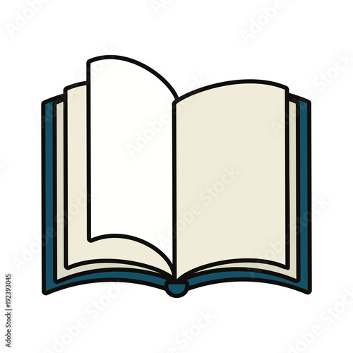 opened book design