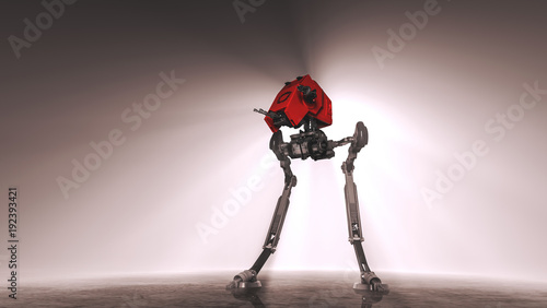 Two legged war robot