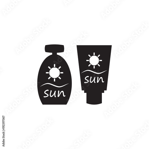suntan cream icon. Elements of beach holidays icon. Premium quality graphic design. Signs and symbols icon for websites, web design, mobile app