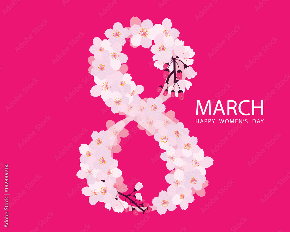 8 March The International Women's Day 8 March The International Women's Day