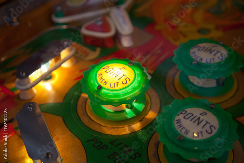 vintage pinball machine