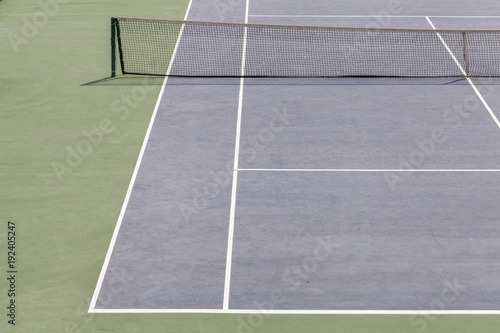 tennis court on sunny day at thailand