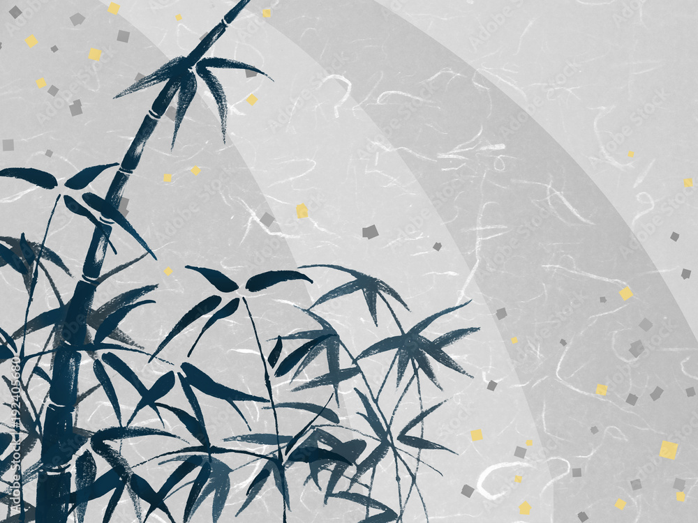 和柄背景　竹　和風　たけ　和柄　日本的　タケ